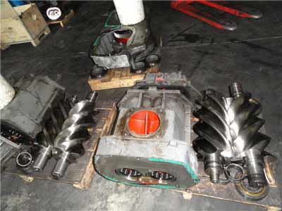 阿特拉斯空压机机头大修